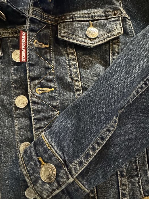 Детско дънково яке Dsquared 4’