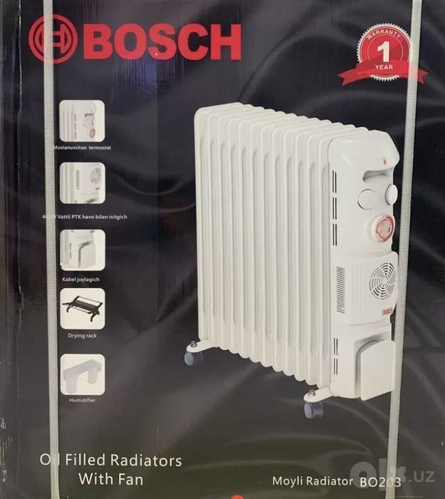Масляные обогреватели Bosch 13 секция китай