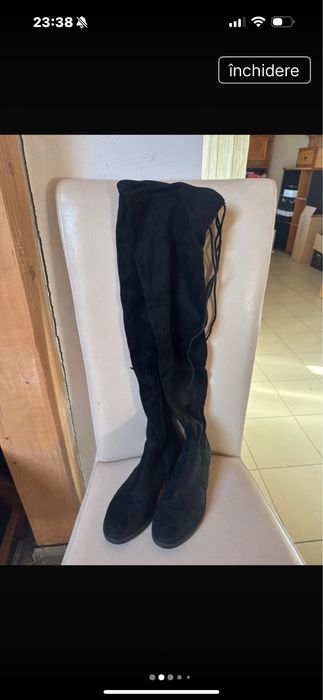 Cizme lungi, peste genunchi Kitten