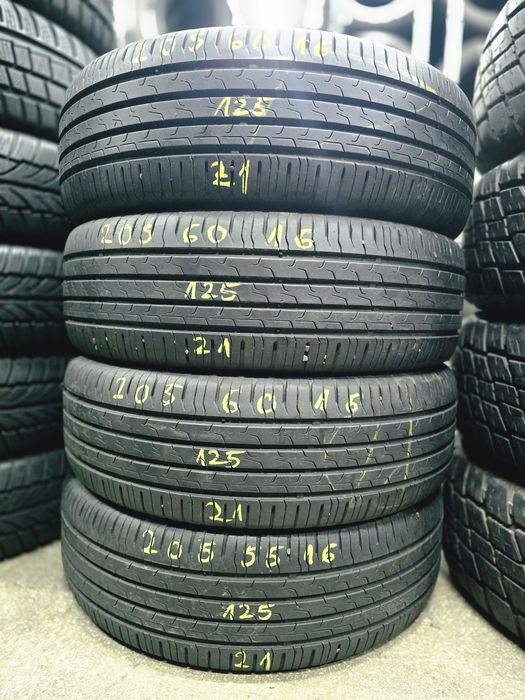 4x 205/60/16 VARA CONTINENTAL 2021 Stare excelentă