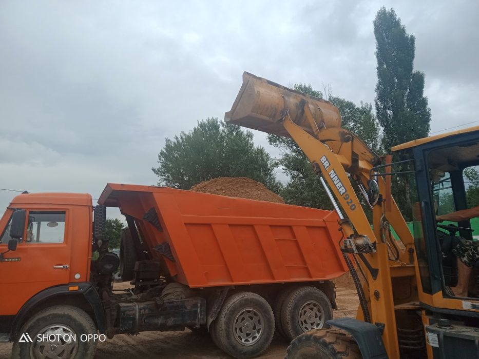 Услуги автомашины КамАЗ