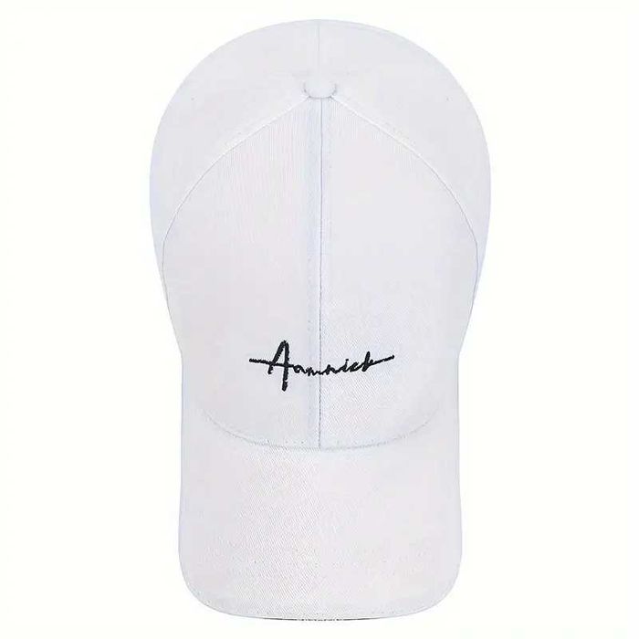 Слънцезащитна регулируема шапка, памучна, унисекс, винтидж с бродерия