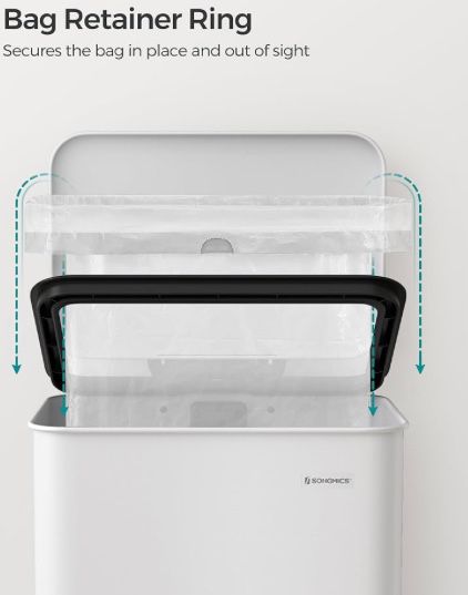 Кухненски кош за боклук 40L с плавно затваряне