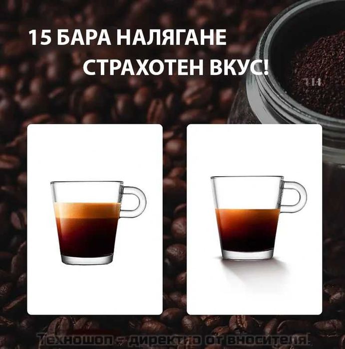 Акумулаторна еспресо кафемашина за автомобил, камион, къмпинг и т.н.