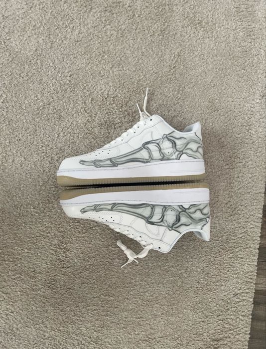 Air force 1 Skeleton White