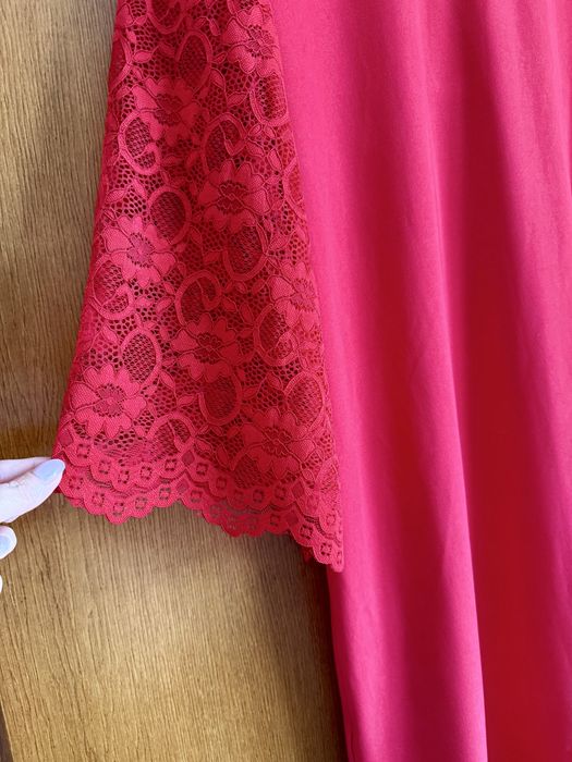 rochie rosie superba M/L