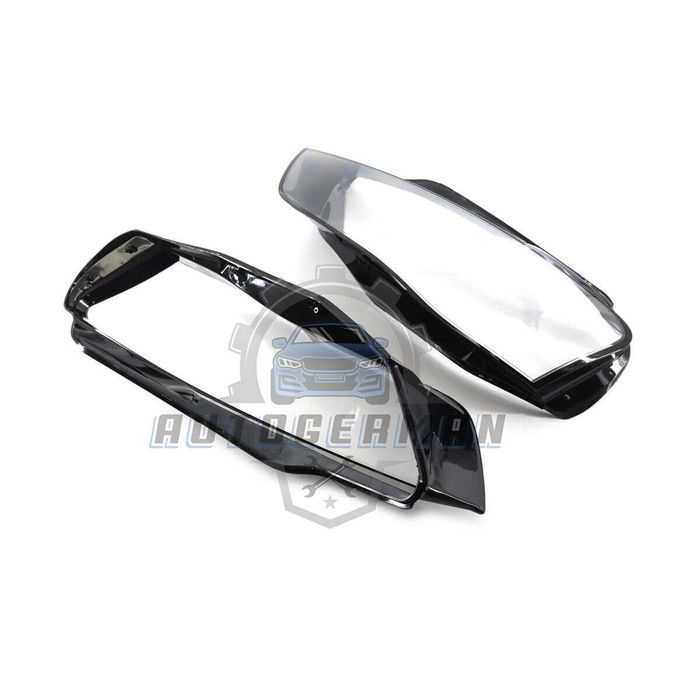 Капаци фарове Audi A4 B8 PA Facelift 12-15 стъкло фар крушки Ауди А4 Б8 ПА Фейслифт xenon би ксенон дневни светлини LED лента мигач рефлектор баласт