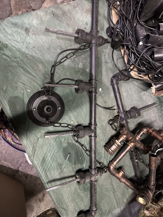 Люстры в стиле лофт 5 штук