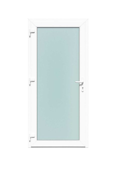 Vand usi cu tamplarie termopan PVC (interior/exterior)