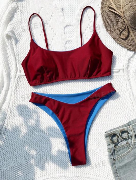 Costum de baie in doua culori Marime S