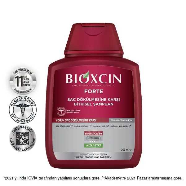 Сет 3 броя шампоани Bioxcin Forte против интензивен косопад 3x300ml