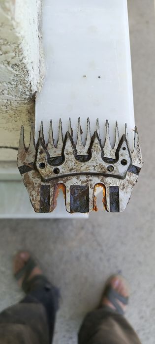 Qoy yungini oladigan  aparati tishlari Rossiski