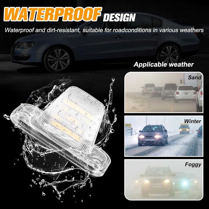 LED плафони регистрационен номер VW T4