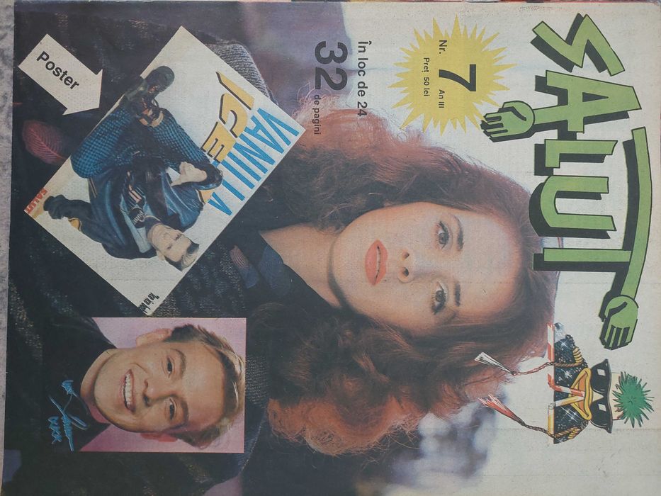 Revista de colectie Salut cu Madalina Manole pe coperta