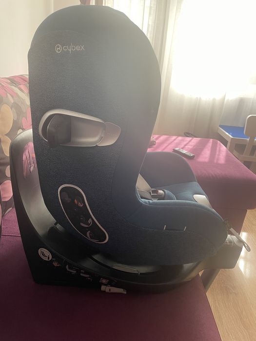 Scaun masina Cybex Sirona Z i-Size PLUS Mountain Blue+ baza