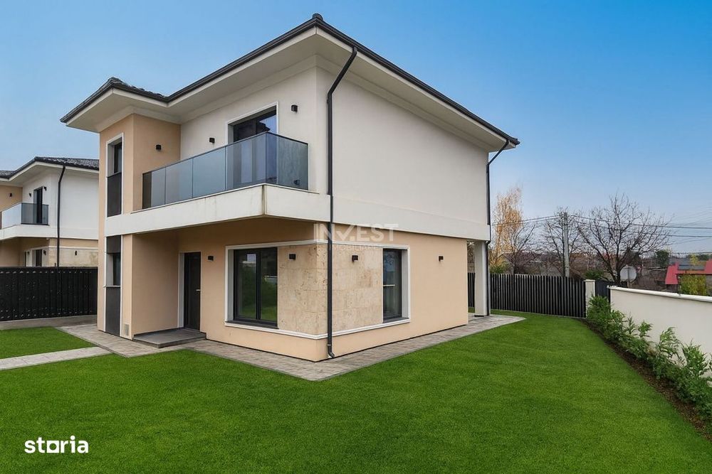Casa Moderna Cu 4 Camere Valea Ursului , Cartier Rezidental - Pret Pro