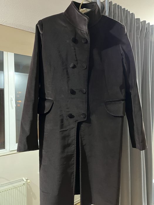 Palton catifea Zara mar M NOU