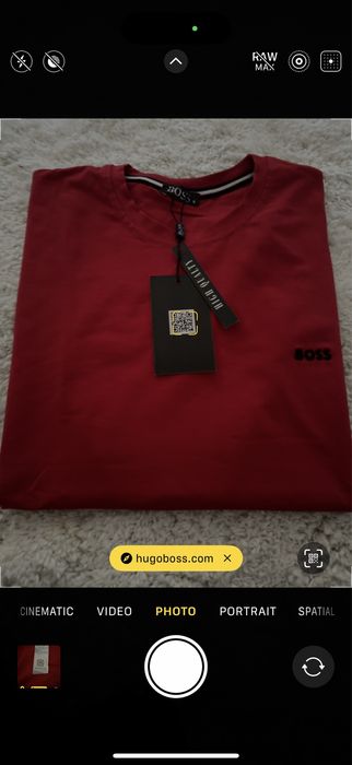 Tricou Hugo Boss Rosu