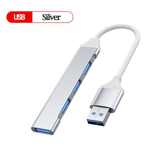 USB HUB 3.0, 4 Ports. Тип USB и Type-C. Гарантия. Доставка