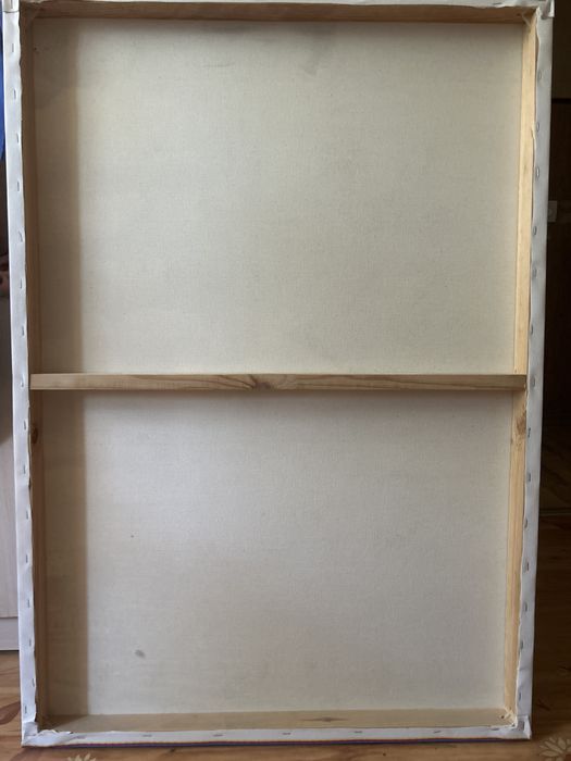 Картина с городским пейзажем Караганды