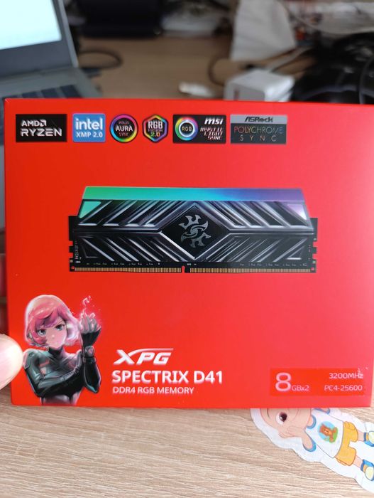 Memorie desktop DDR4 XPG Spectrix D41 2 x 8 Gb Pc4-25600