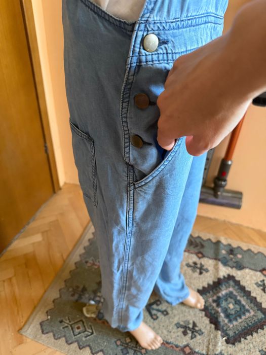 Дънков гащеризон Ganni, размер S