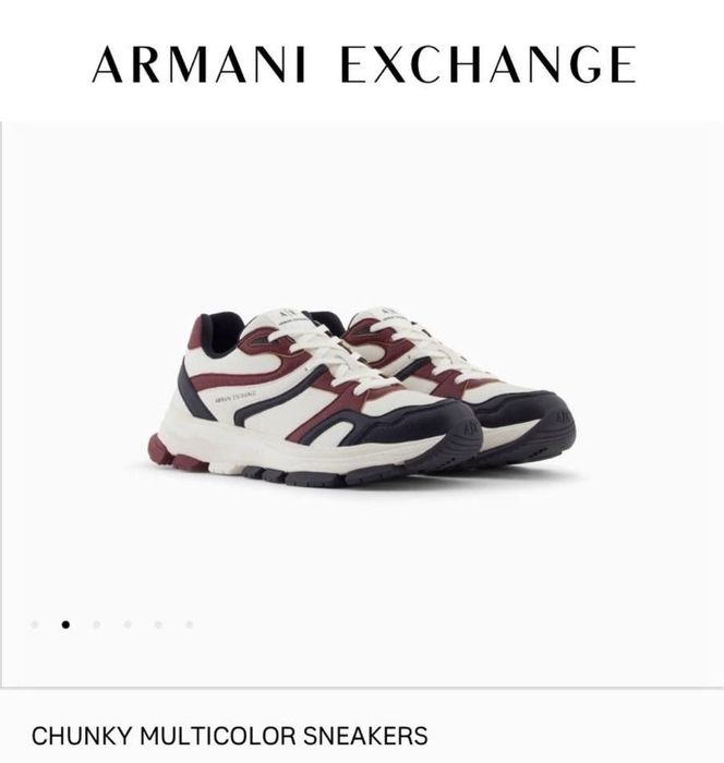 Оригинал Armani Exchange мужские кроссовки