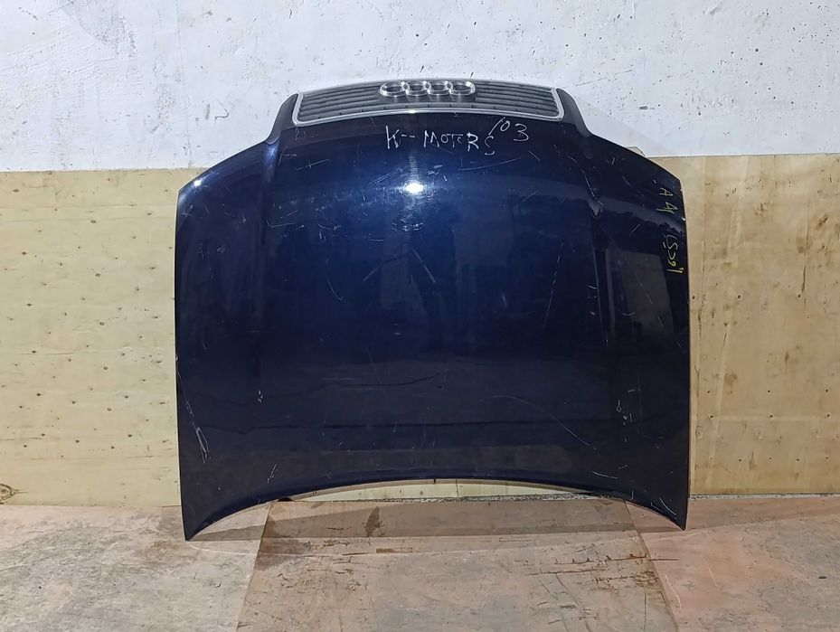 Капот в сборе Audi A4 B6 00-06г Оригинал Б/У Ауди А4 Б6 A4B6