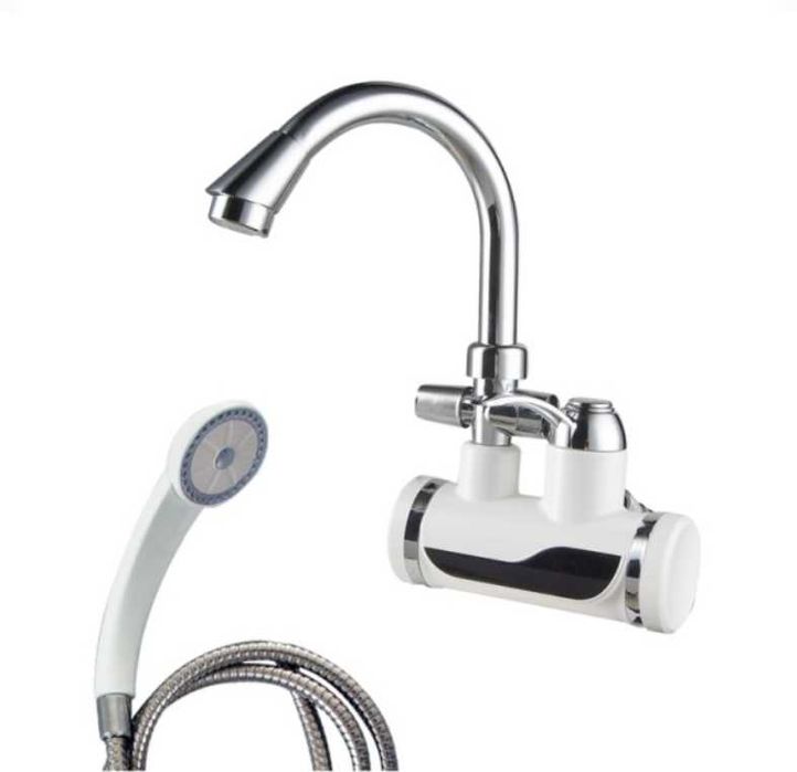 Baterie Robinet Electric instant Chiuveta  Dus cu afisaj tip Delimano