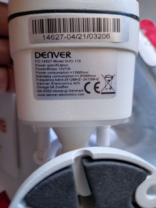 Камери Smart WiFi 'DENVER' SHO 110