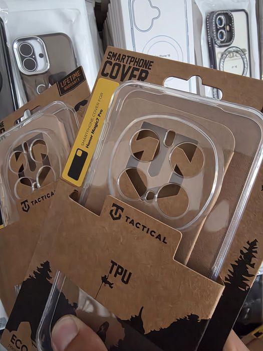 Honor Magic 6 Lite , Magic 7 Pro прозрачни гърбове Tactical