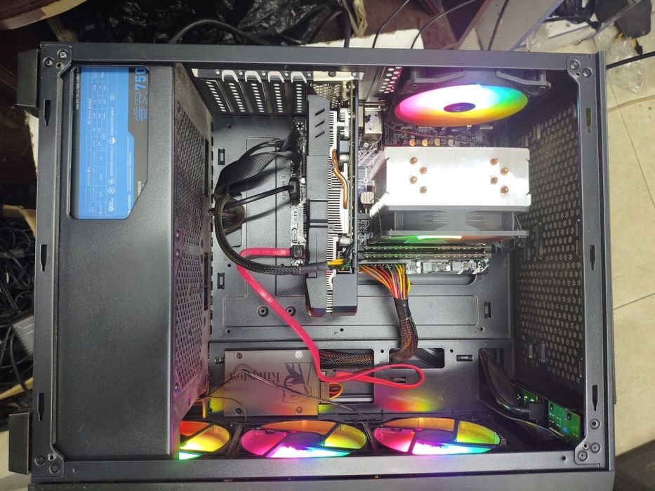 Core i3 12100f, 16GB, rx 580 8gb, + Монитор 27 165hz