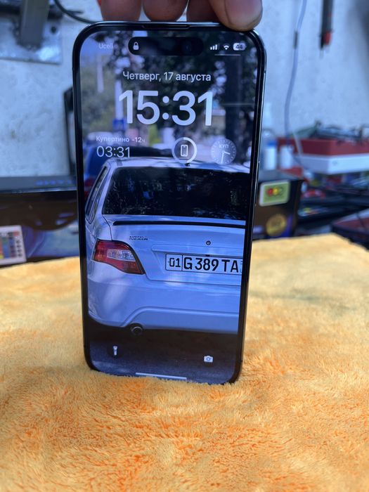 Iphone 14 pro Purple 128 tali ideal sotilinadi aybi yoq