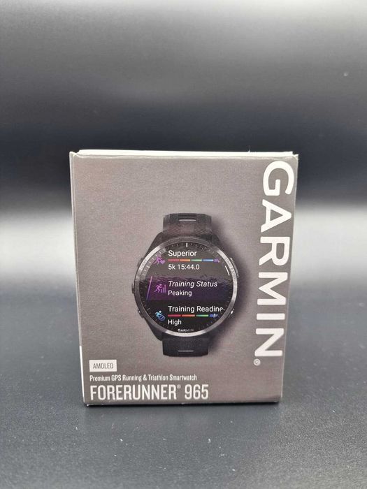 FACTURA*GARANTIE*Garmin Forerunner 965* Negru/Gri *NOU