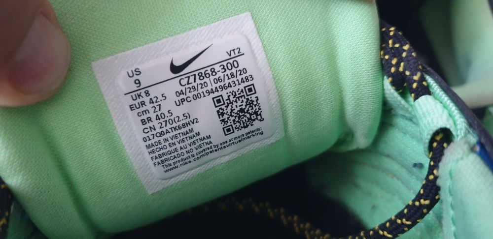 Nike Air Max 97 UK 8 US 9 Mens / 42.5/27см ОРИГИНАЛ! Мъжки Маратонки!