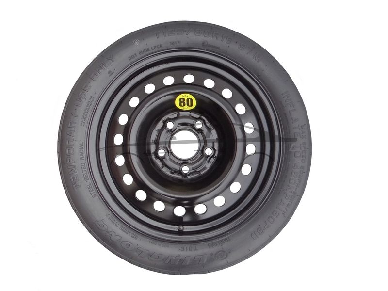 Нова резервна гума патерица за RENAULT 125/80R16 5x114,3x66,1