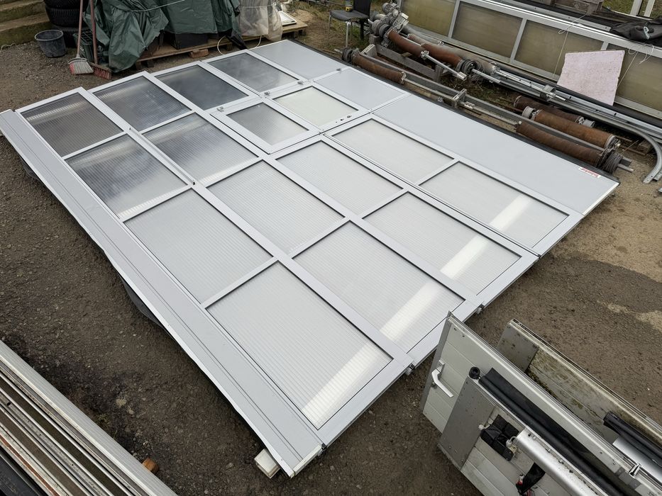 USA SECTIONALA INDUSTRIALA  poarta hala garaj H 360 x L 441 Garantie