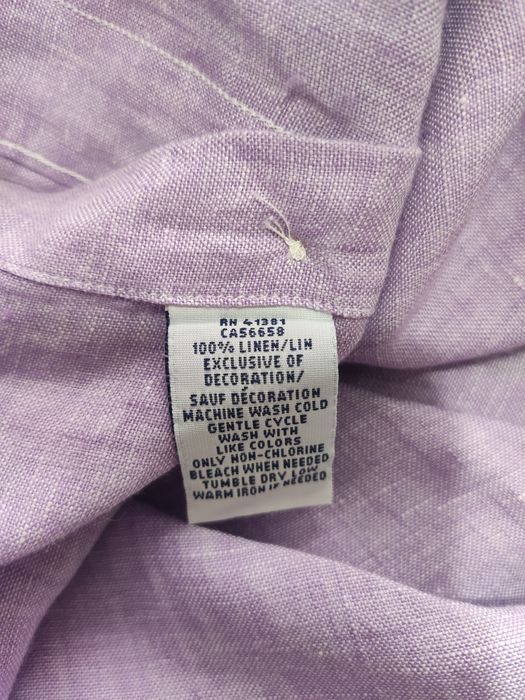 Cămașă Polo Ralph Lauren din in mărimea XXL