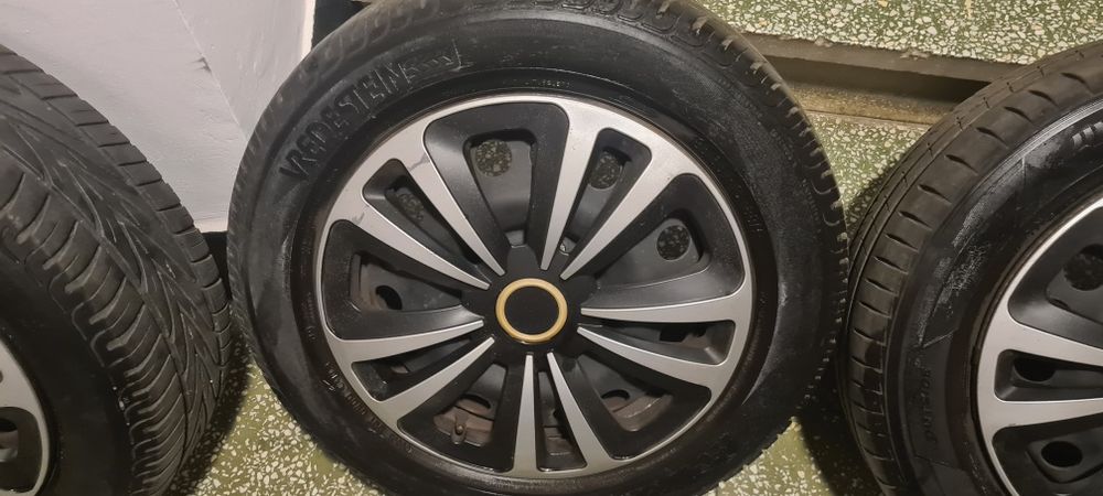Anvelope astra g pe 15' de vara,jante tabla,capace