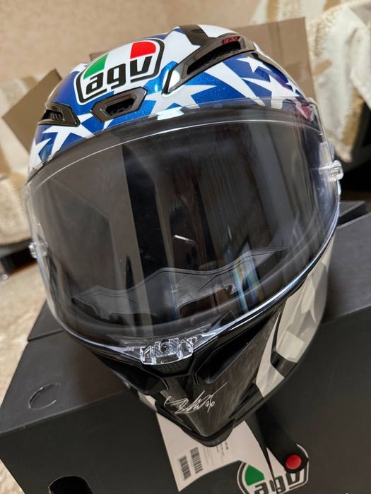 Продам оригинальный мотошлем AGV Pista GP RR MIR Americas 2021.