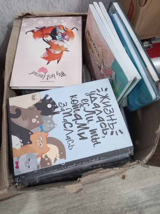 Ящик блокнотов 50 тыс