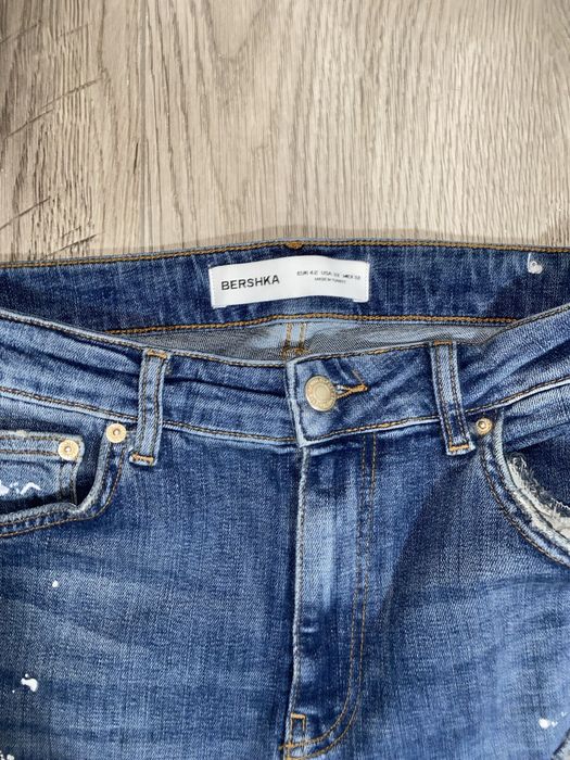 Blugi Slim Fit Bershka Noi