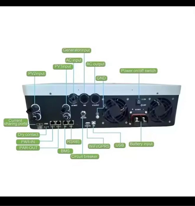 Invertor growatt spf 6000 es plus sigilat