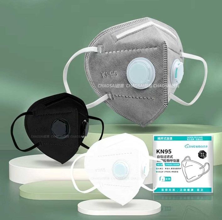 KN95 Ҳаво Фильтрловчи Маска – Қишки Смог ва Чангдан Идеал Ҳимоя