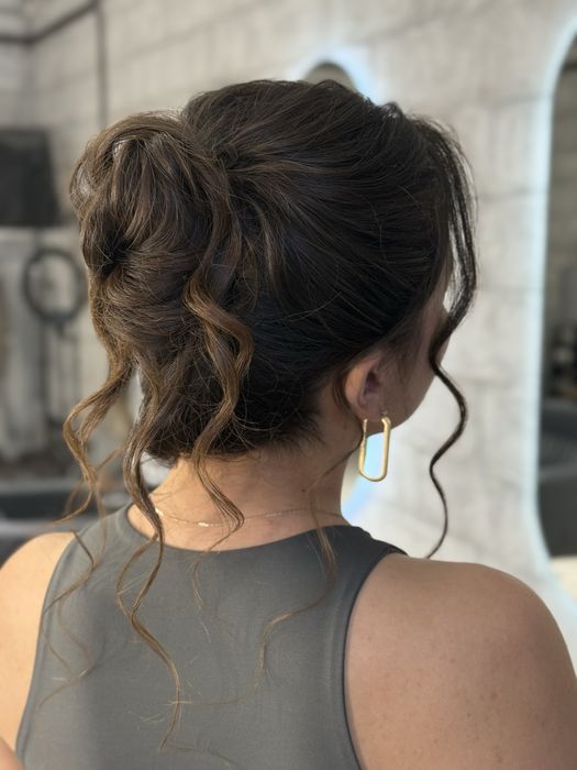 Прически локоны укладки