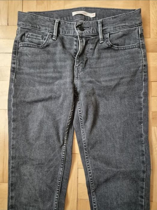 Blugi Premium Levi's 710 Super Skinny, Denim Tehnic, Damă - 26x32