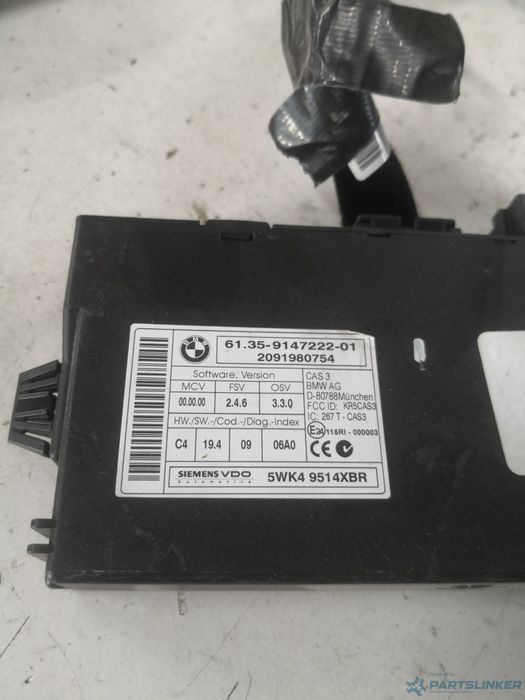 Modul Cas3 Bmw X6 E71, E72 2007 - 2014 6135914722201