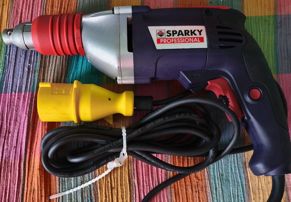 SPARKY PROFESSIONAL BVR 62E, șurubelniță electrică, 110V/230V, 705W