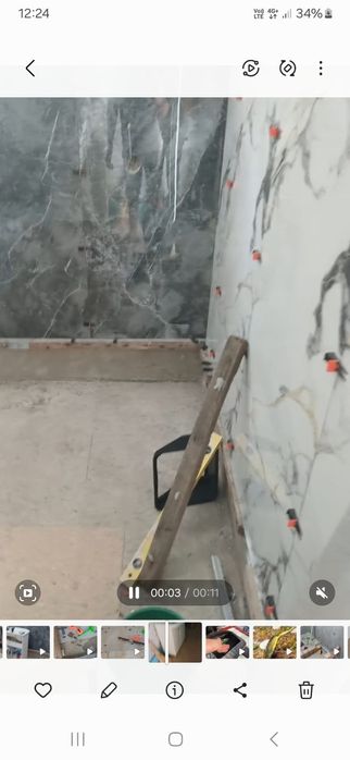 Кафель клеем.Кафель жабыстыру