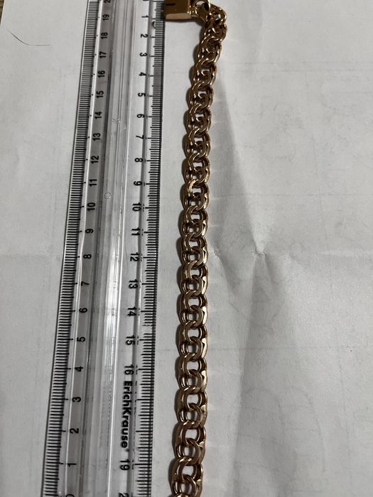 Браслет золотой мужской